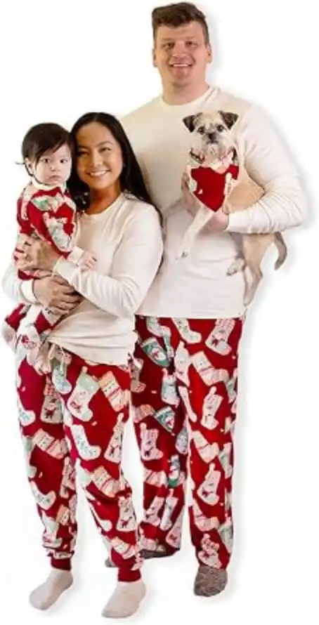 Burt's Bees Baby Matching Family Jammies Organic Cotton Holiday Pajamas