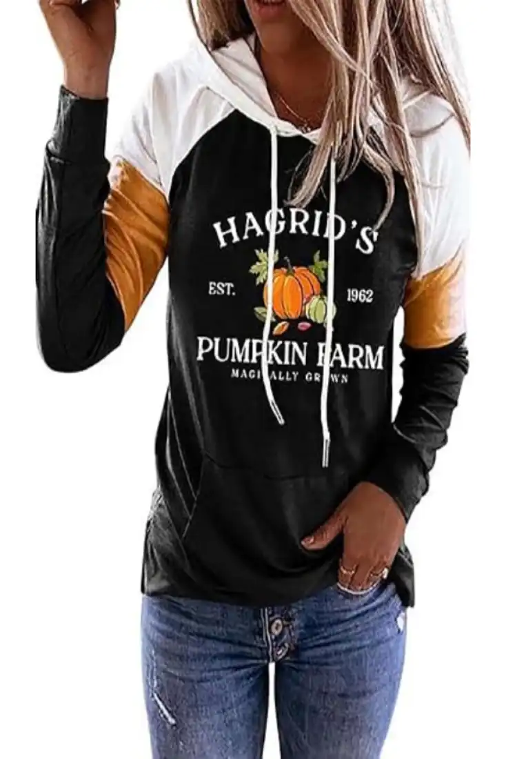 Susongeth It's Fall Y'all Hoodie for Women Thanksgiving Pumpkin Long Sleeve Shirt